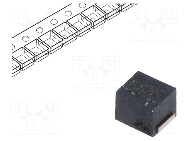 Inductor: ferrite; SMD; 1008; 6.8uH; 165mA; 2.7Ω; Q: 25; freson: 39MHz