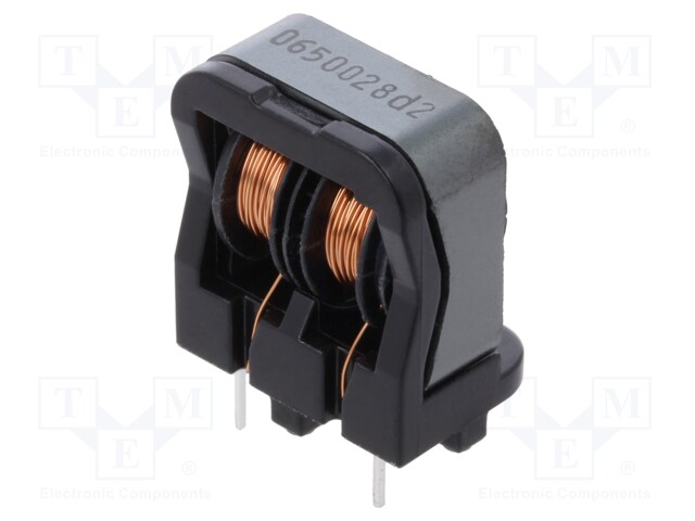 Inductor: wire; THT; 50mH; 600mA; 760mΩ; -25÷120°C; 250VAC