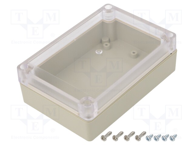 Enclosure: multipurpose; X: 50mm; Y: 95mm; Z: 40mm; Ritec; light grey