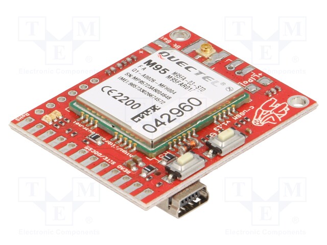 Expansion board; 3G,GSM/GPRS; UART,USB; Quectel M95