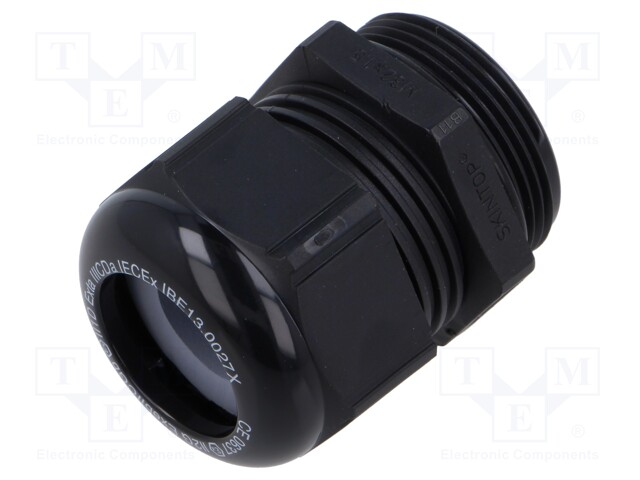 Cable gland; 1.5; black