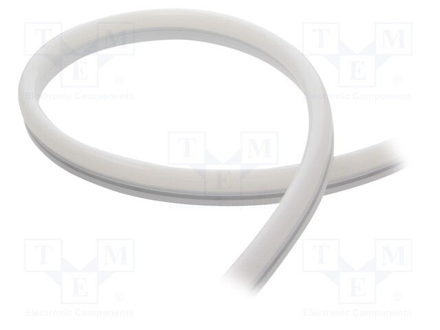 NEON LED tape; white warm; 24V; LED/m: 120; 10mm; IP65; 9.6W/m