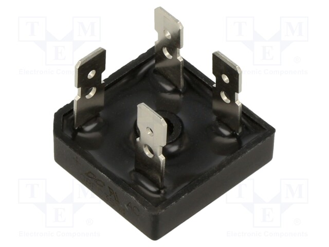 Bridge rectifier: single-phase; Urmax: 400V; If: 35A; Ifsm: 400A