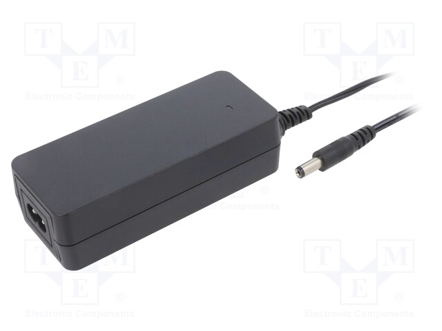 Power supply: switched-mode; 12VDC; 2.5A; Out: 5,5/2,1; 30W; 0÷60°C