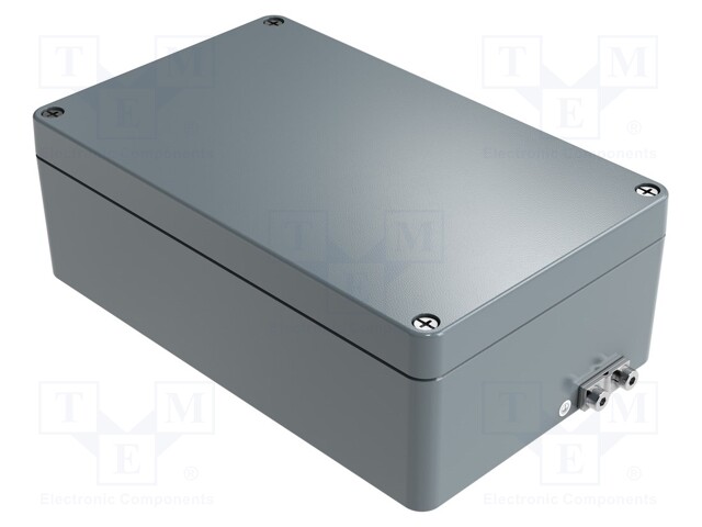 Enclosure: multipurpose; X: 160mm; Y: 260mm; Z: 91mm; aluminium; IP66