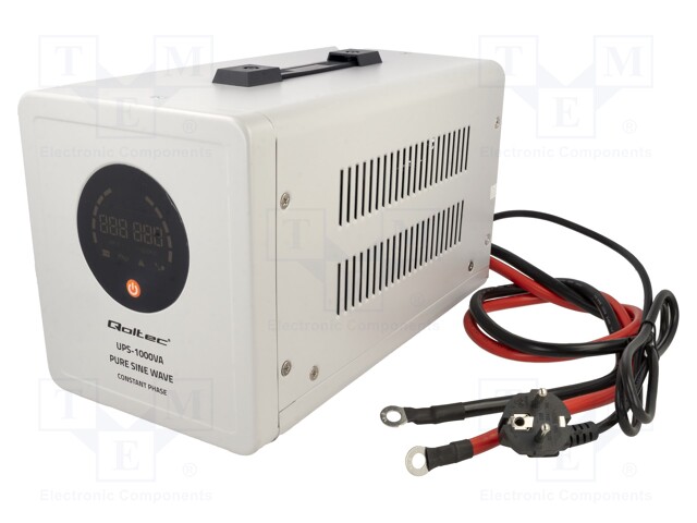 Power supply: UPS; 310x160x192mm; 700W; 1kVA; No.of out.sockets: 2