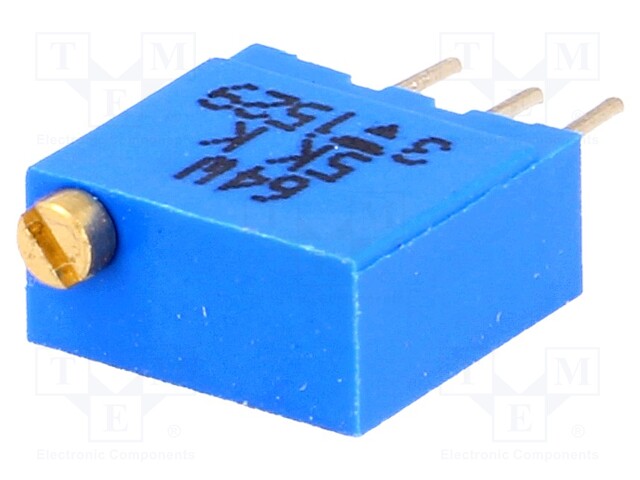 Potentiometer: mounting; multiturn; 5kΩ; 500mW; THT; ±10%; linear