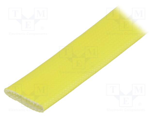 Insulating tube; yellow; -30÷155°C; Øint: 14mm; L: 10m; 3kV/mm