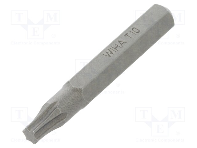 Screwdriver bit; Torx®; TX10; Overall len: 28mm; Series: MICRO