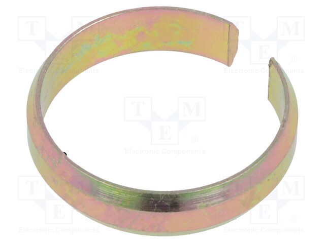 Clamping ring; HJ-14,HJ-I-12; brass; -45÷105°C; Plating: nickel