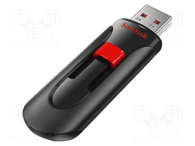 Pendrive; USB 2.0; 64GB; CRUZER GLIDE