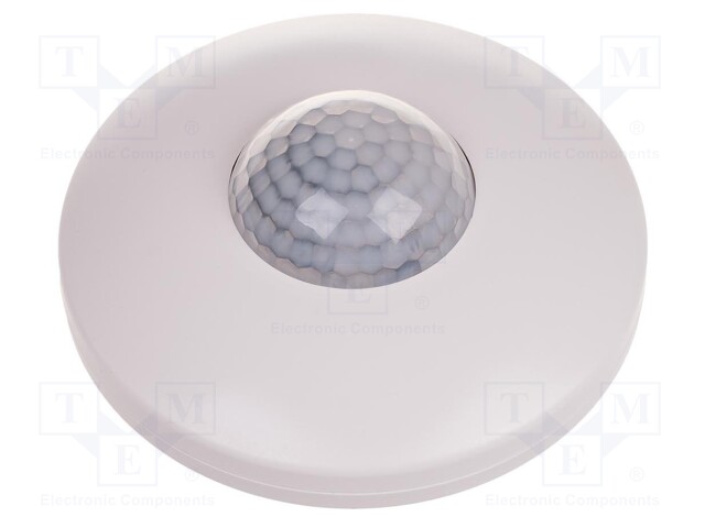 Sensor: movement; wall mount; 24VAC; 24VDC; IP40; 4A; -10÷40°C; 5m