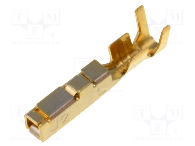 Contact; female; 0.3÷0.75mm2; J2000; nickel plated,gold flash