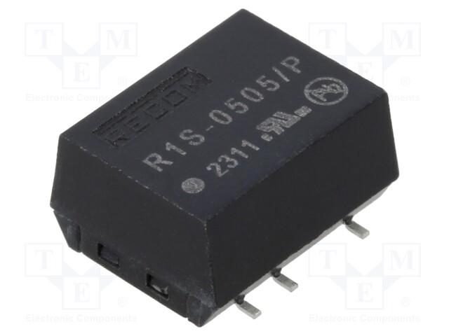 Converter: DC/DC; 1W; Uin: 4.5÷5.5V; Uout: 5VDC; Iout: 200mA; SMD