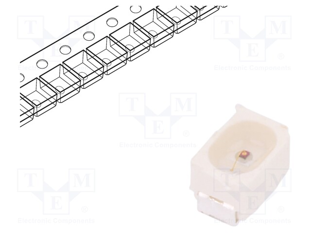 LED; SMD; 2014; red; 180÷350mcd; 2.2x1.4x1.3mm; 120°; 1.95÷2.5V