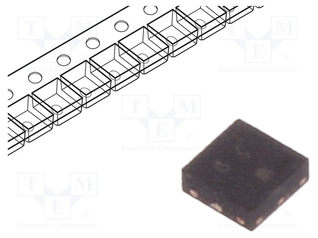 IC: RF switch; SP3T; Channels: 3; TSNP9; 1.8÷3.3V; 0.1÷3GHz