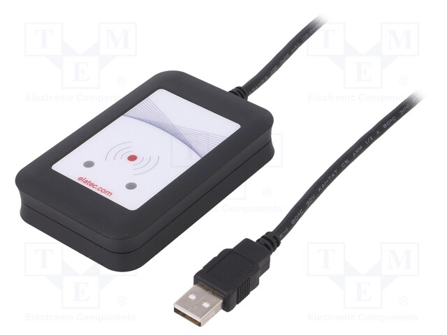 RFID reader; antenna; 88x56x18mm; USB; 4.3÷5.5V; Range: 100mm