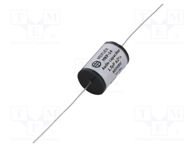 Capacitor: polypropylene; 1.5uF; 600VDC; ±2%; Ø18.4x33mm; -25÷85°C