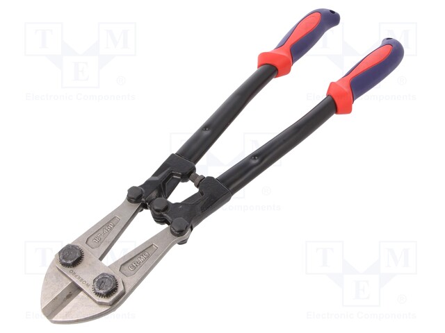 Pliers; cutting; 460mm; Tool material: chromium plated steel