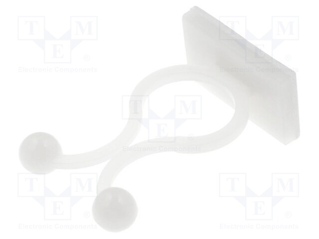 Cable clips; ØBundle : 14.8mm; polyamide; natural; UL94V-2