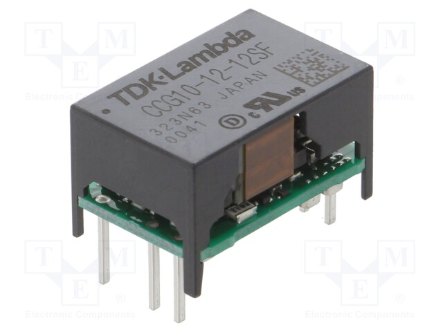 Converter: DC/DC; 10W; Uin: 4.5÷18V; Uout: 12VDC; Iout: 900mA; 4g