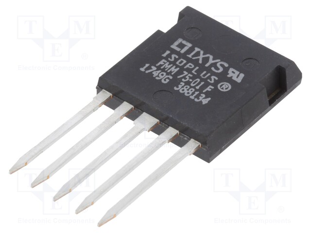 Transistor: N-MOSFET x2; unipolar; 100V; 75A; ISOPLUS i4-pac™