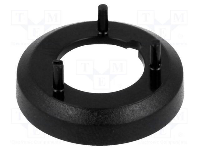Nut cover; ABS; black; push-in; Ø: 19.3mm; Application: A2516,A2616