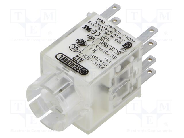 Contact block; -30÷70°C; IP00; Contacts: NC x2 + NO x2; 6mm