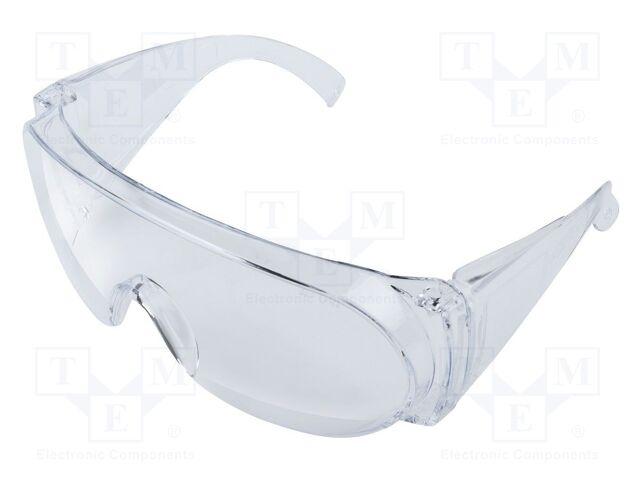 Safety spectacles; Lens: transparent; Classes: 1