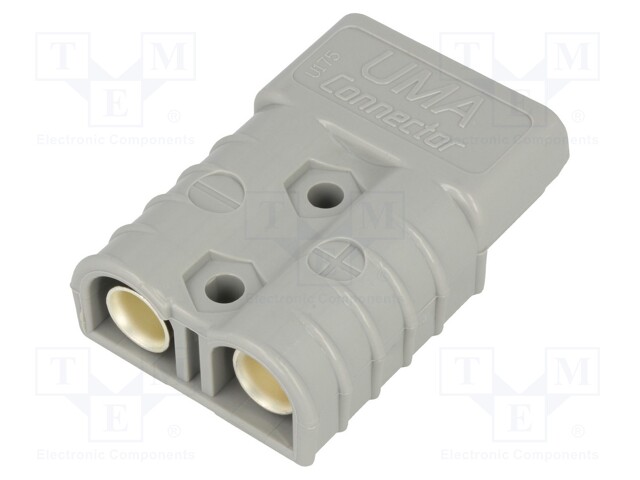 Plug; wire-wire; hermaphrodite; PIN: 2; for cable; crimped; 36V