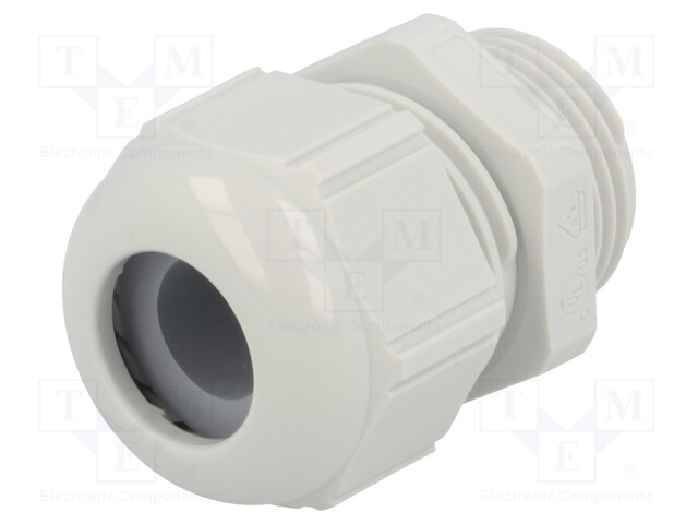 Cable gland; M20; IP68,IP69K; Mat: polyamide; light grey