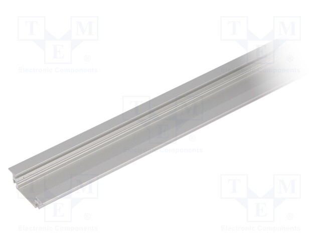 Profiles for LED modules; recessed; natural; L: 2m; aluminium