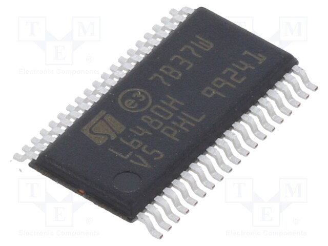 Driver; stepper motor controller; 7.5÷85V; HTSSOP38