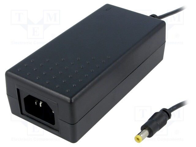 Power supply: switched-mode; 12VDC; 4.17A; Out: 5,5/2,1; 50W