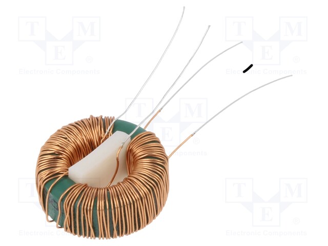 Inductor: wire; THT; 15mH; 500mA; 384mΩ; 230VAC; 17x6mm; -20÷+50%