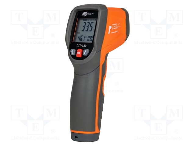 Infrared thermometer; with a backlit,segment; -50÷65°C