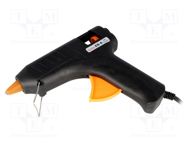 Hot melt glue gun; Ø: 11mm; 230VAC; 40W; Effic: 10g/min; max.200°C