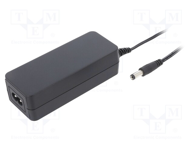 Power supply: switched-mode; 15VDC; 1.6A; Out: 5,5/2,1; 24W; 0÷60°C