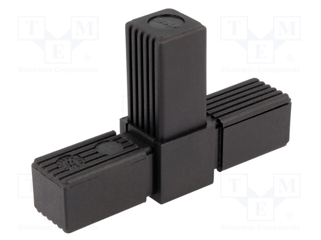 Mounting coupler; for profiles; Mat: polyamide; -30÷100°C; I: 77mm