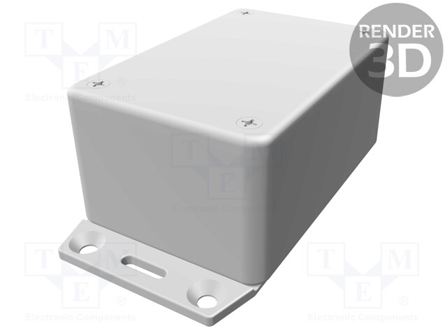 Enclosure: multipurpose; X: 56mm; Y: 85mm; Z: 40mm; 1591; ABS; grey