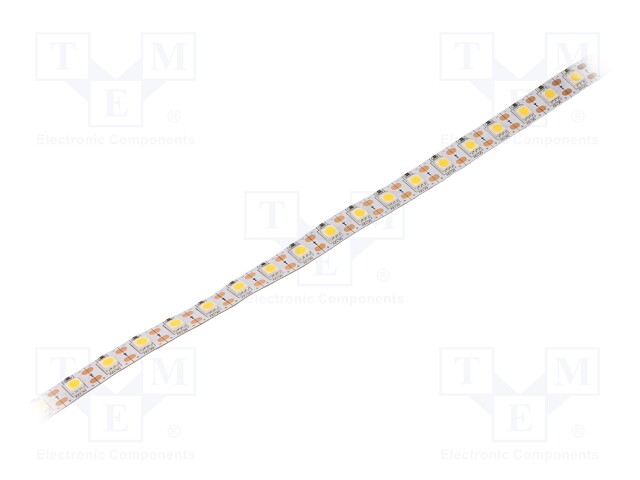 LED tape; white neutral; LED/m: 72; SMD; 5050; 12V; W: 12mm; 120°