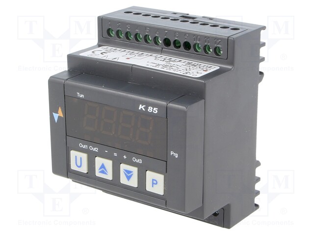 Module: regulator; temperature; SPDT; OUT 2: SPDT; DIN; 250VAC/8A