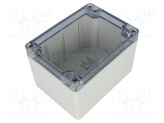 Enclosure: multipurpose; X: 90mm; Y: 120mm; Z: 80mm; 1554; grey; IP66