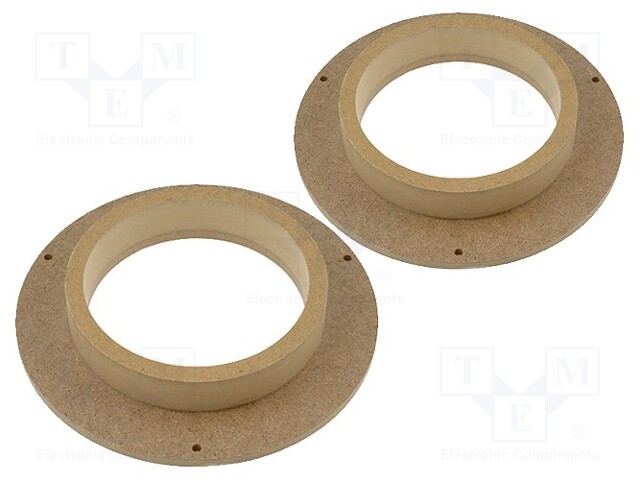 Spacer ring; MDF; 165mm; Fiat; impregnated,varnished