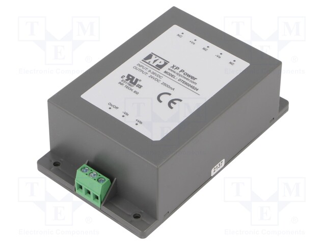 DC/DC Converter, Chassis Mount, ITE, 1 Output, 60 W, 24 V, 2.5 A