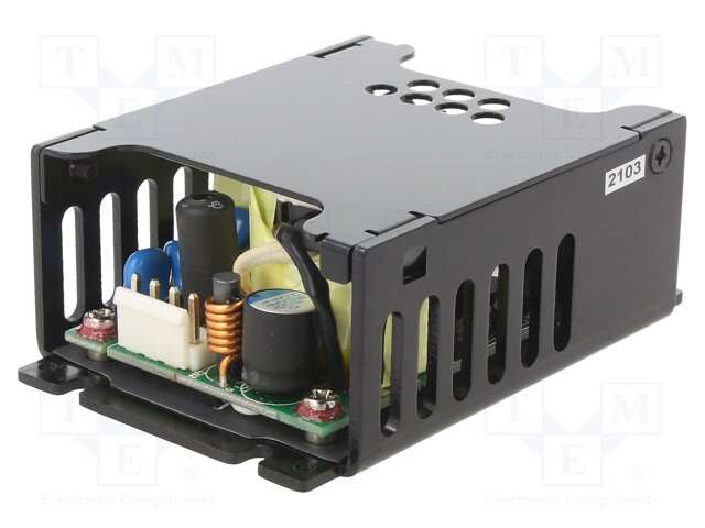 130W; 80÷264VAC; 12VDC; 8.34A; -30÷70°C; Mounting: panel; 93%; 3kV