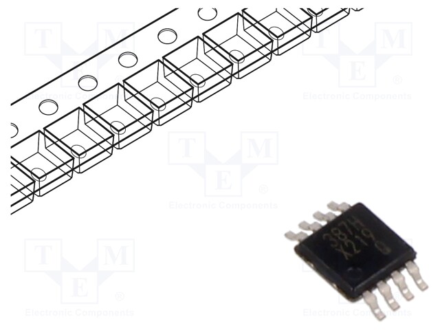 IC: analog switch; SPDT; Ch: 1; VSSOP8; 4.5÷18VDC,4.5÷36VDC