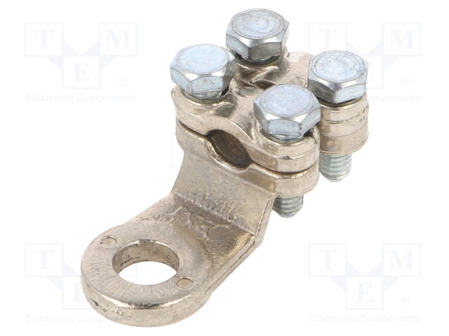 Tip: ring; M10; 50mm2; screw terminal; for cable; non-insulated