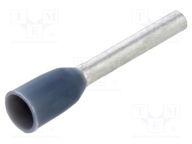 Bootlace ferrule; insulated; copper; Insulation: polypropylene