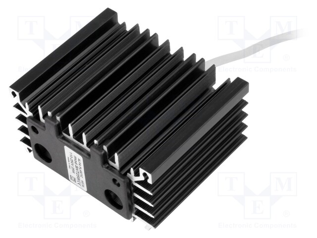 Semiconductor heater; 25W; IP20; DIN EN50022 35mm; 50x80x60mm